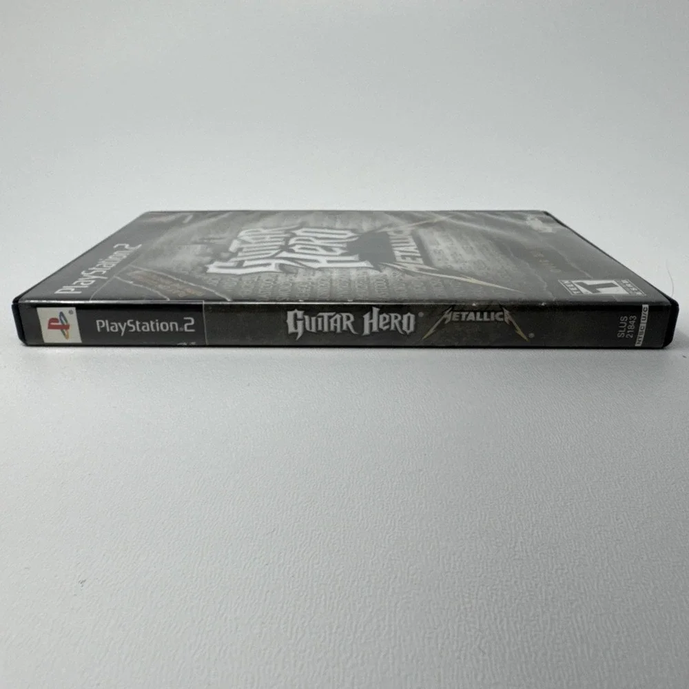 Guitar‎ Hero: Metallica 2009 Sony PlayStation 2 PS2 CIB Complete Video Game